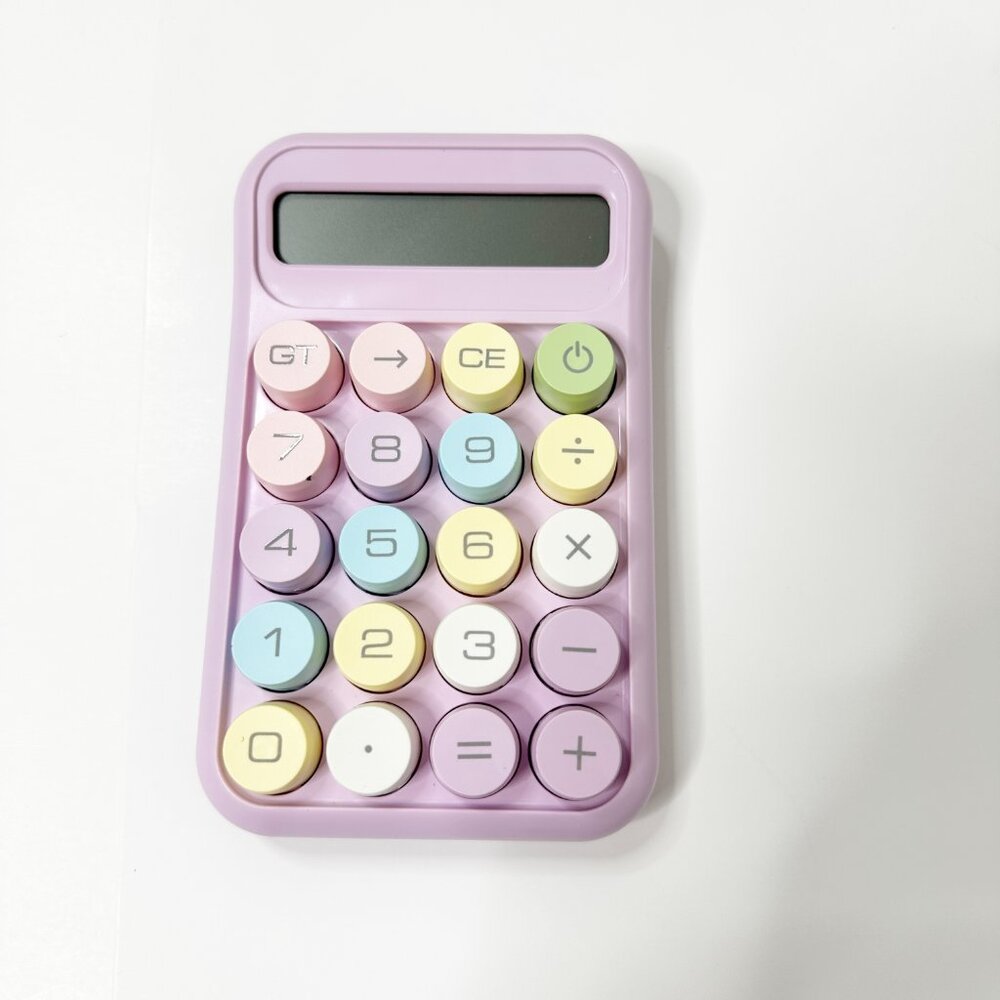 2/$30 New! Cute Calculator Lilac Purple - Picture 5 of 10